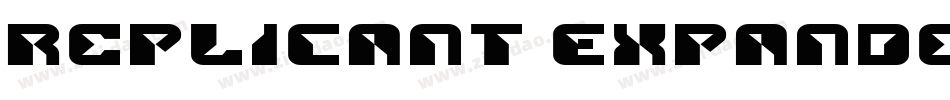 Replicant Expanded Italic字体转换